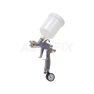 BOOMER краскопульт BM440 KIT LVMP с верхним бачком 1.4мм + запасная дюза 1.8мм