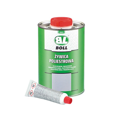 BOLL полиэфирная смола Polyester Resin с отвердителем 1кг