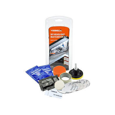 VISBELLA комплект для ремонта фар Diy Headlight Restoration KIT