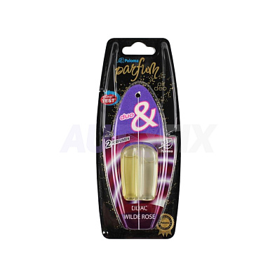 PALOMA ароматизатор жидкий подвесной DUO Liliac & Wilde Rose