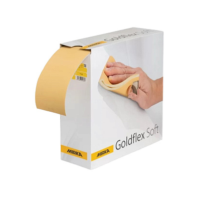 MIRKA бумага шлифовальная на поролоне Goldflex Soft 115*125мм P320