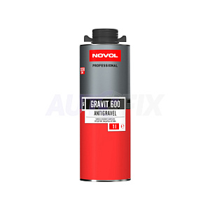 NOVOL средство для защиты кузова Gravit 600 черное 1.0л/1.2кг