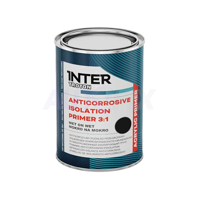 INTER TROTON грунт антикоррозионный Isolation Primer 3:1 черный 0.75+0.25л