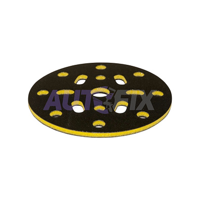 MIFES подложка на липучке Standard grip 150мм x 10мм желтая твердая