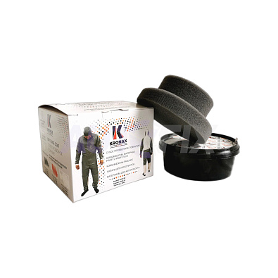 KRONAX пудра проявочная с аппликатором черная 100г