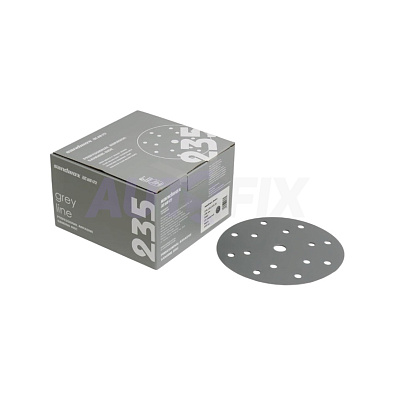 SANDWOX диск наждачный 150мм 235 Grey Line 15 отв. цирконий P2000