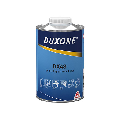 DUXONE лак акриловый DX48 2K HS с отвердителем 1.0+0.5л