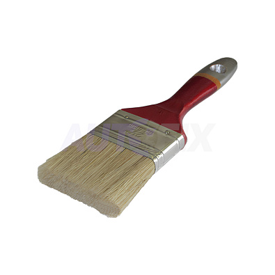 РОШМА кисть плоская евро, натуральный ворс 2.5"/63мм