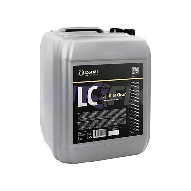 DETAIL DT-0174 очиститель кожи LC Leather Clean канистра 5л