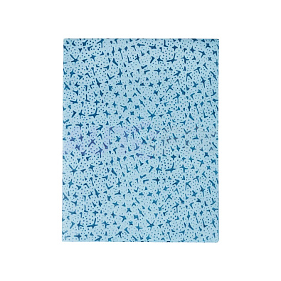 TESKOM салфетка обезжиривающая синяя 30*38мм 80г/м2