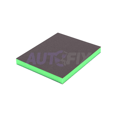 CETRON губка шлифовальная Sponge двухсторонняя 98*120*10 зеленая P0600