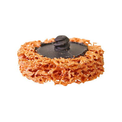 РМ-59892 круг для снятия ржавчины оранжевый d=50мм крепление Roloc