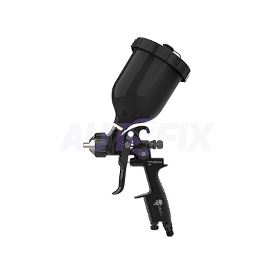 SKULL краскопульт Titanium RRP 20120 черный корпус, дюза 2.0мм