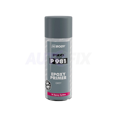 HB BODY 1K грунт эпоксидный P981 Epoxy Primer серый аэрозоль 400мл