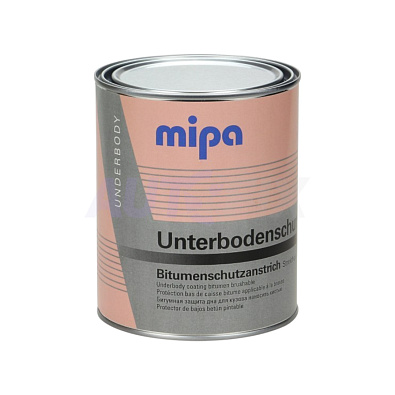 MIPA антикор на битумной основе Unterbodenschutz под кисть 1л