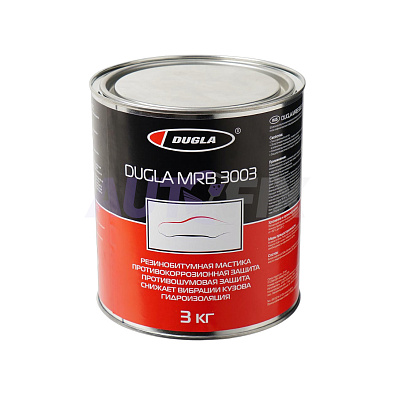DUGLA мастика антикоррозионная MRB 3003 резинобитумная 3.0кг
