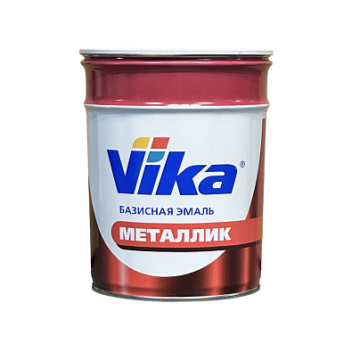 VIKA автоэмаль металлик 635 черный шоколад 0.9кг
