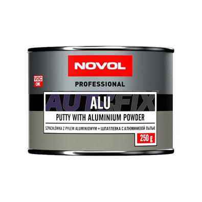 NOVOL шпатлевка Alu c алюминиевой пылью 0.25кг