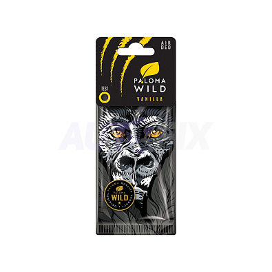 PALOMA ароматизатор автомобильный WILD подвесной Vanilla