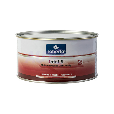 ROBERLO шпатлевка Total 8 облегченная мультифункциональная 1.0л