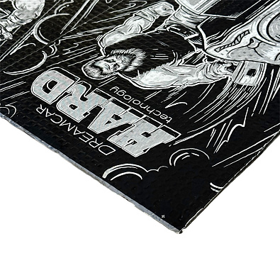 DC TECHNOLOGY виброизоляция двухслойная лист 0.50*0.70м 5.0мм Hard Bomb