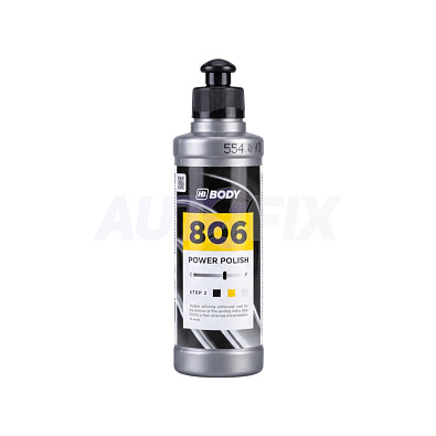 HB BODY паста для полировки 806 Power Polish (Step 2) 200мл