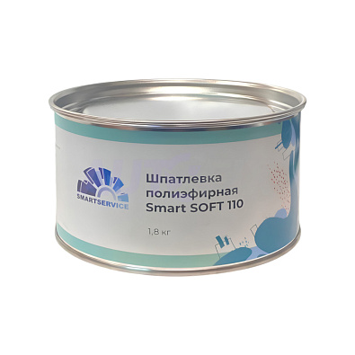 SMARTSERVICE шпатлевка Smart Soft 110 универсальная мягкая 1.8кг