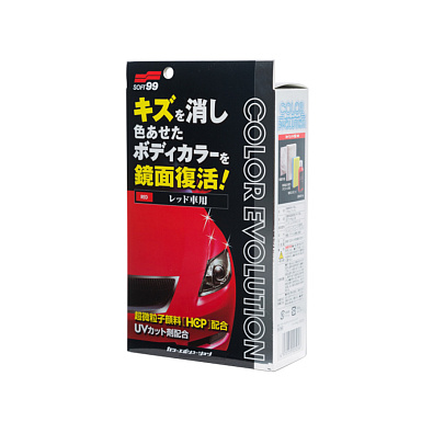 SOFT99 00505 полироль для кузова Color Evolution для красных авто 100мл