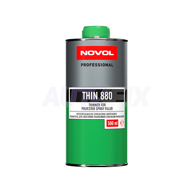 NOVOL разбавитель Thin 880 для жидкой шпатлевки 0.5л