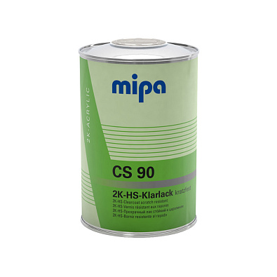 MIPA лак акриловый CS 90 2K-HS-Klarlack стойкий к царапинам 1.0+0.5л
