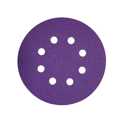 VOLVEX диск абразивный 125мм VX-Ceramic фиолетовый P800