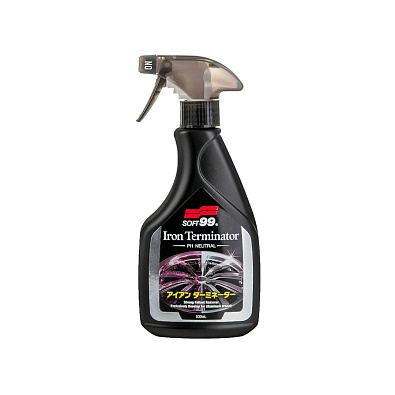 SOFT99 10333 нейтральный очиститель дисков и кузова Iron Terminator 500мл