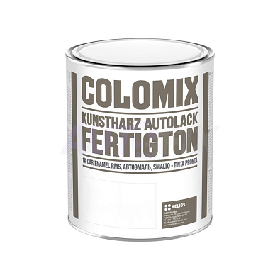 COLOMIX автоэмаль алкидная 101 LADA белая 0.8кг