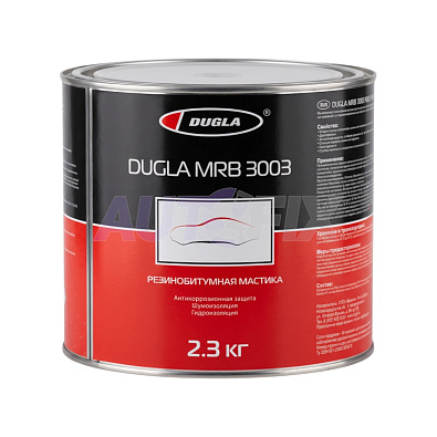DUGLA мастика антикоррозионная MRB 3003 резинобитумная 2.3кг