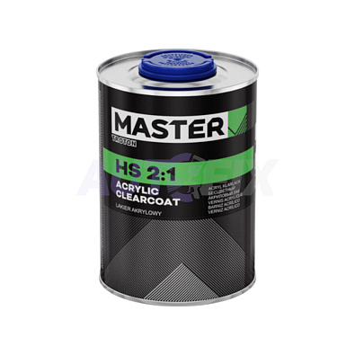 MASTER лак акриловый Clear Coat HS 2:1 комплект 1.0+0.5л
