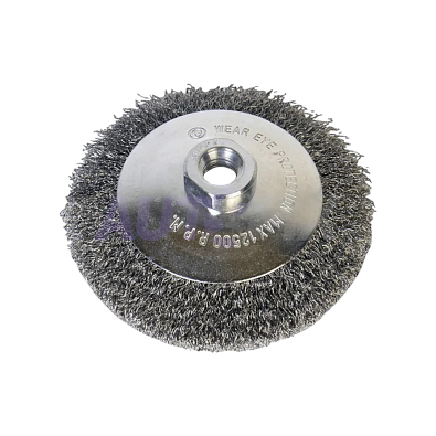 ROCKFORCE кордщетка дисковая BWD045S стальная на резьбе М14 115мм