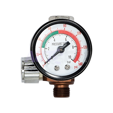 JETA PRO регулятор давления с манометром для краскопультов JFR8 0-10 бар