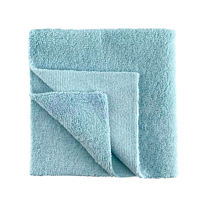 SHINE SYSTEMS микрофибра без оверлока голубая Edgeless Towel Blue 40*40см