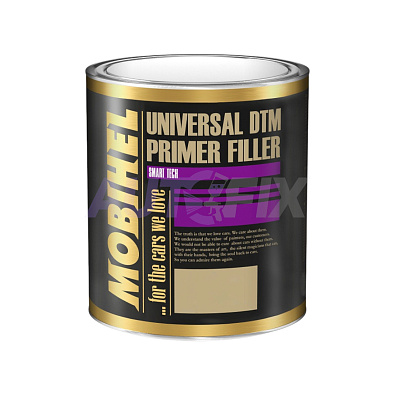 MOBIHEL грунт-наполнитель 3:1 DTM универсальный белый 1.0+0.33л