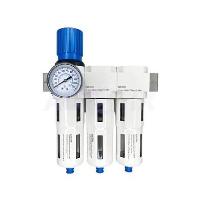 ХОРЕКС АВТО фильтр-влагоотделитель YQF4000-04 25+5+5мкм 3-х ступенчатый 1/2