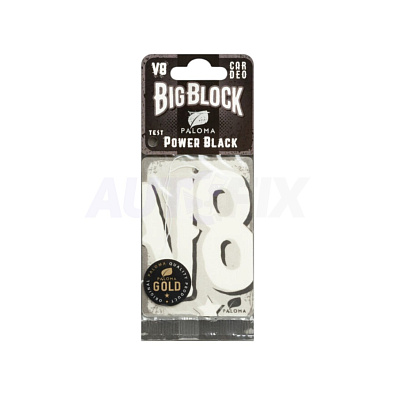 PALOMA ароматизатор автомобильный V8 BigBlock подвесной Power Black