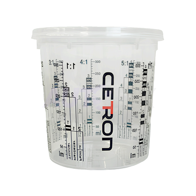 CETRON тара мерная (емкость) для смешивания краски 0.680л