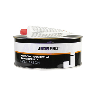 JETA PRO шпатлевка 5545 Carbon с углеволокном 1.0+0.02кг