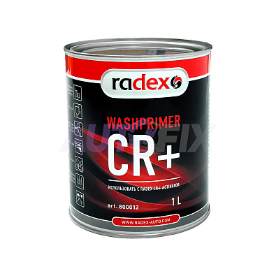 RADEX грунт кислотный CR+ Washprimer оливковый 1.0+0.5л