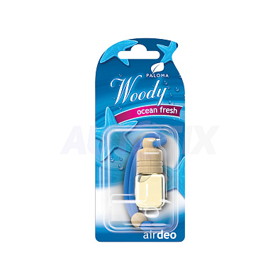 PALOMA ароматизатор автомобильный подвесной WOODY Ocean Fresh