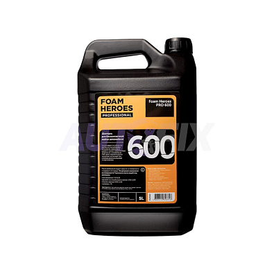 FOAM HEROES низкопенный шампунь для бесконтактной мойки PRO 600 FHP002 5л