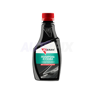 KERRY KR-260-1 полироль кузова для всех оттенков черного 250мл
