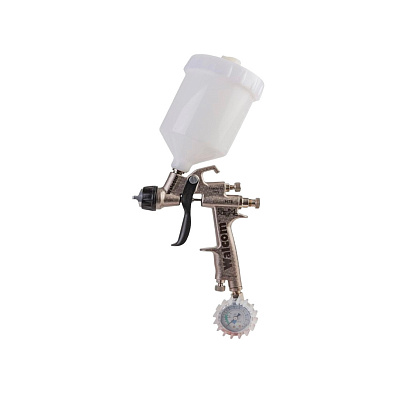 WALCOM краскопульт Slim XLight HTE (HALO) S с манометром 1.4мм