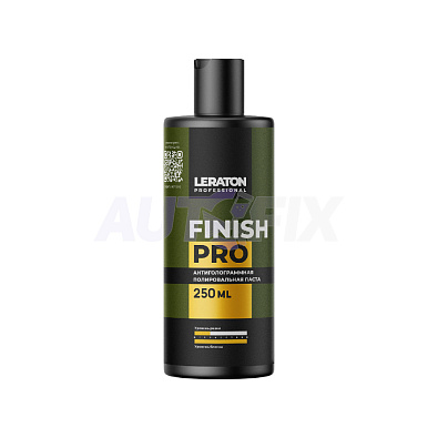 LERATON PRO паста полировальная Finish PRO антиголограммная LPFIN025 250мл