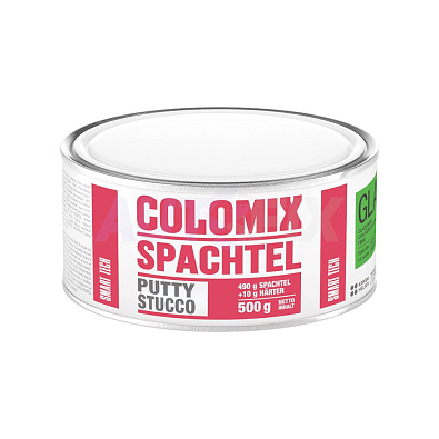 COLOMIX шпатлевка With Glassfibre со стеклянными волокнами 0.5кг